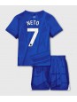 Billige Chelsea Pedro Neto #7 Hjemmedraktsett Barn 2025-26 Kortermet (+ Korte bukser)